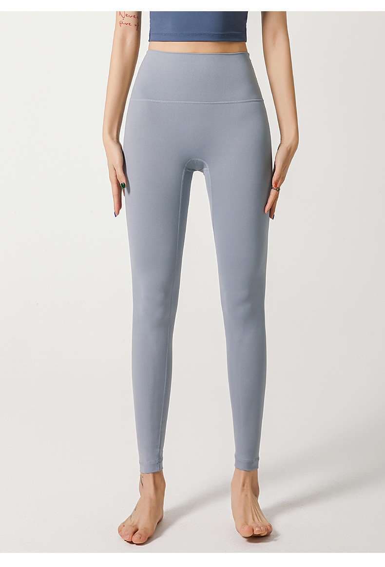 ヨガウェア ハイウエスト シームレス ヨガレギンス