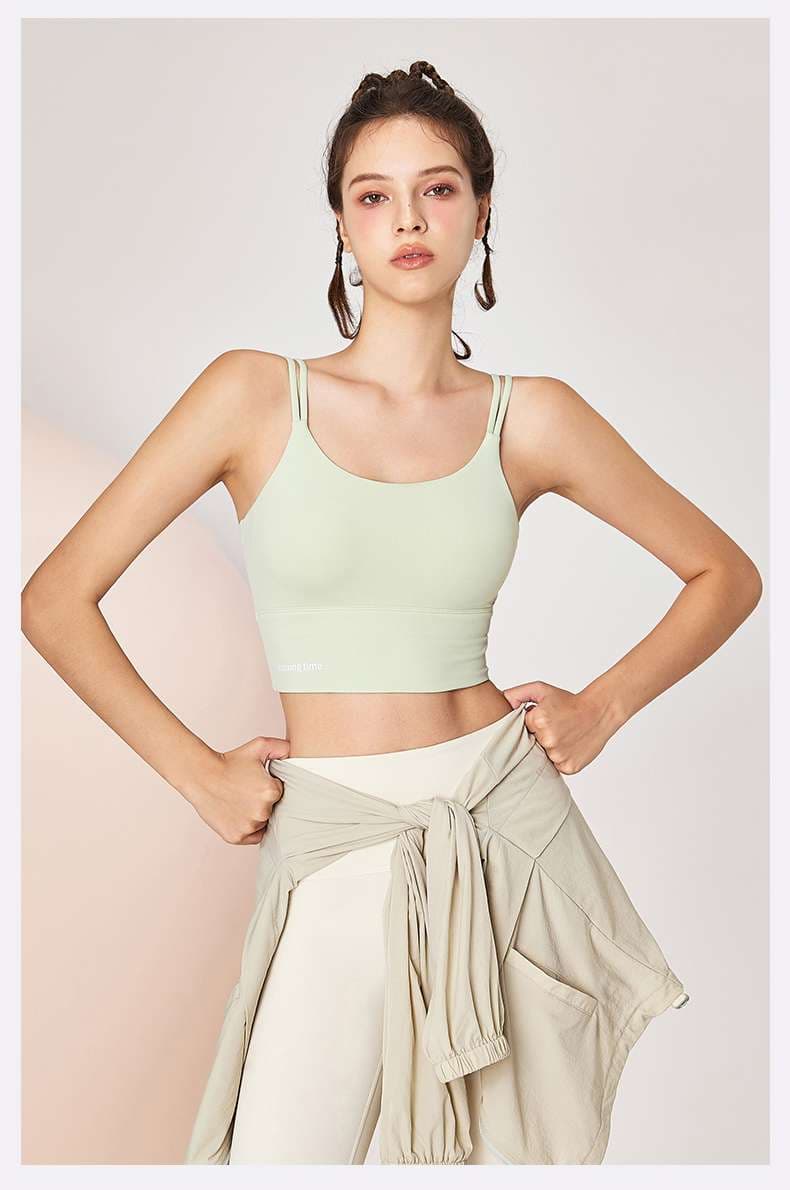 ヨガウェア エアリータッチ ヨガクロップトップ