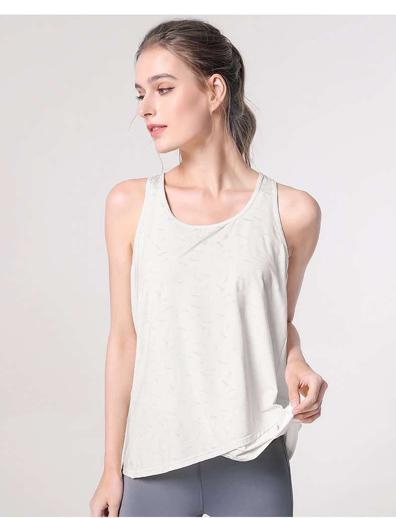 ヨガウェア ゆったりフィットヨガタンクトップ