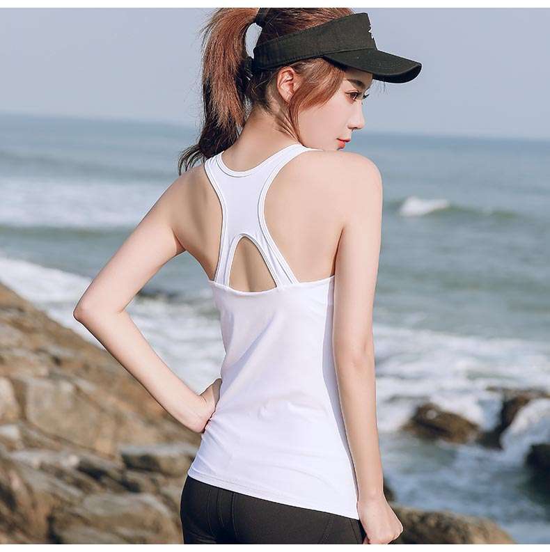 ヨガウェア 快適フィット 美シルエットヨガタンクトップ