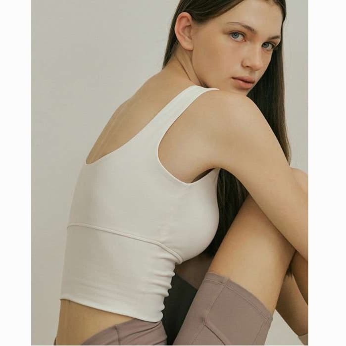 ヨガウェア シンプルエレガンス ヨガクロップトップ