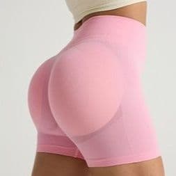 ヨガウェア 無縫製高伸縮ヨガショートパンツ