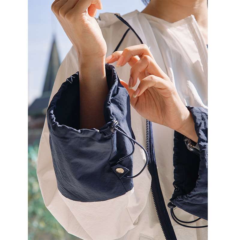 ヨガウェア さわやかシアーフードジャケット