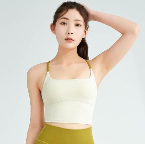 ヨガウェア 夏用クロスストラップヨガベスト