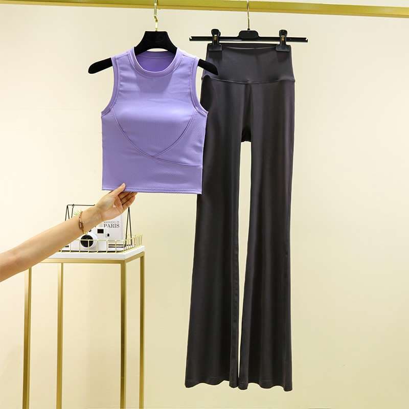 ヨガウェア エレガントヨガ ツーピースセット