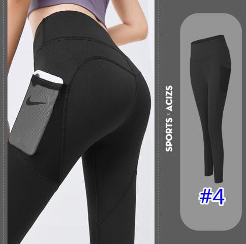 ヨガウェア 夏用速乾細身ヨガパンツ弾力素材