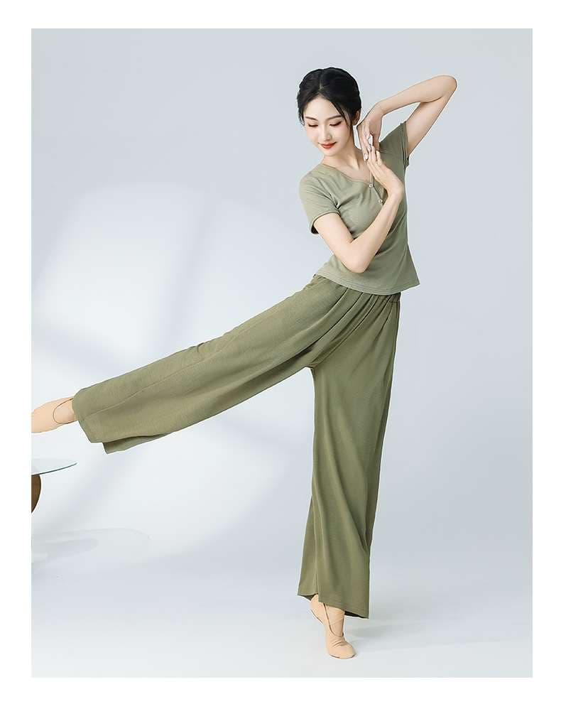 ヨガウェア しなやかエレガンス ヨガ練習着セット