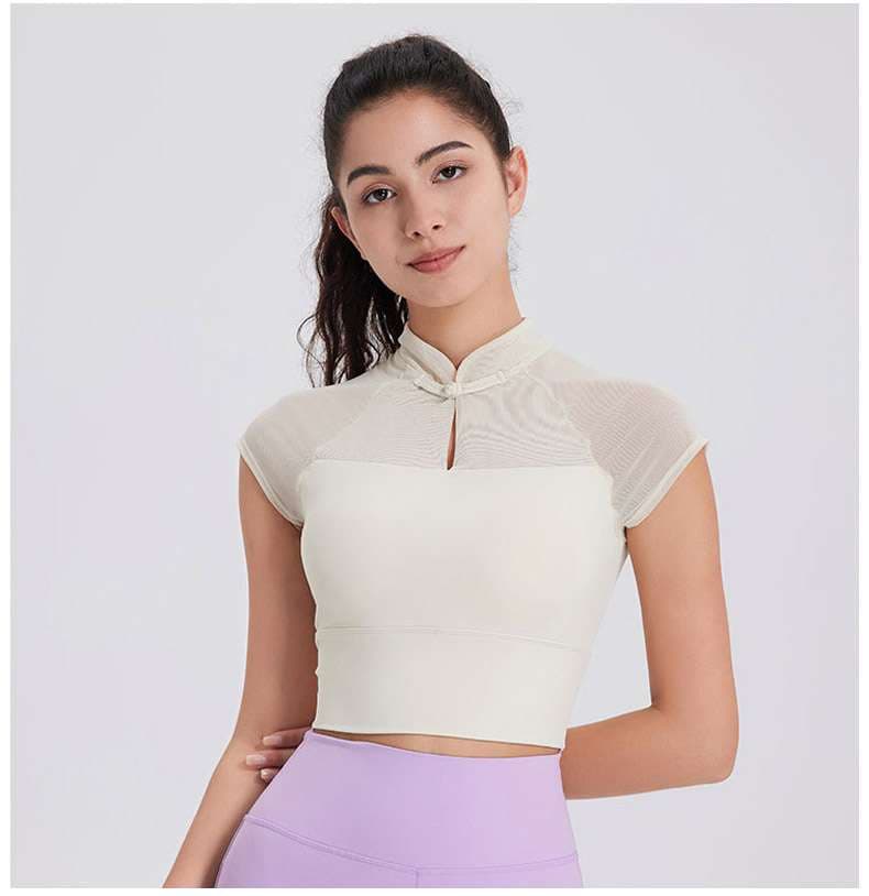 ヨガウェア エレガントモダン ヨガツーピースセット