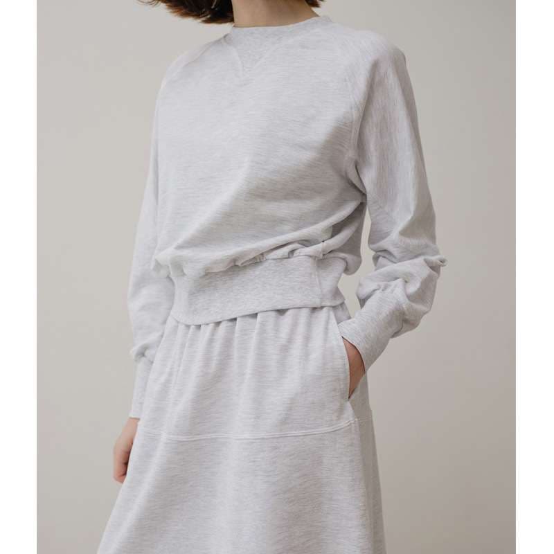 ヨガウェア リラックスフィット コットンブレンド ヨガワンピース