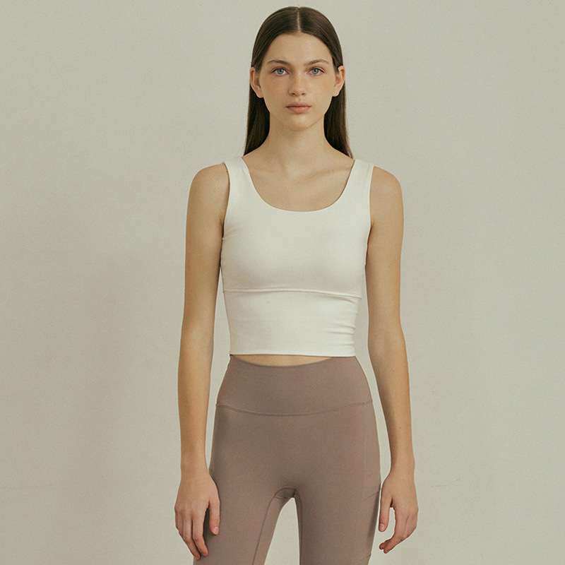 ヨガウェア シンプルエレガンス ヨガクロップトップ