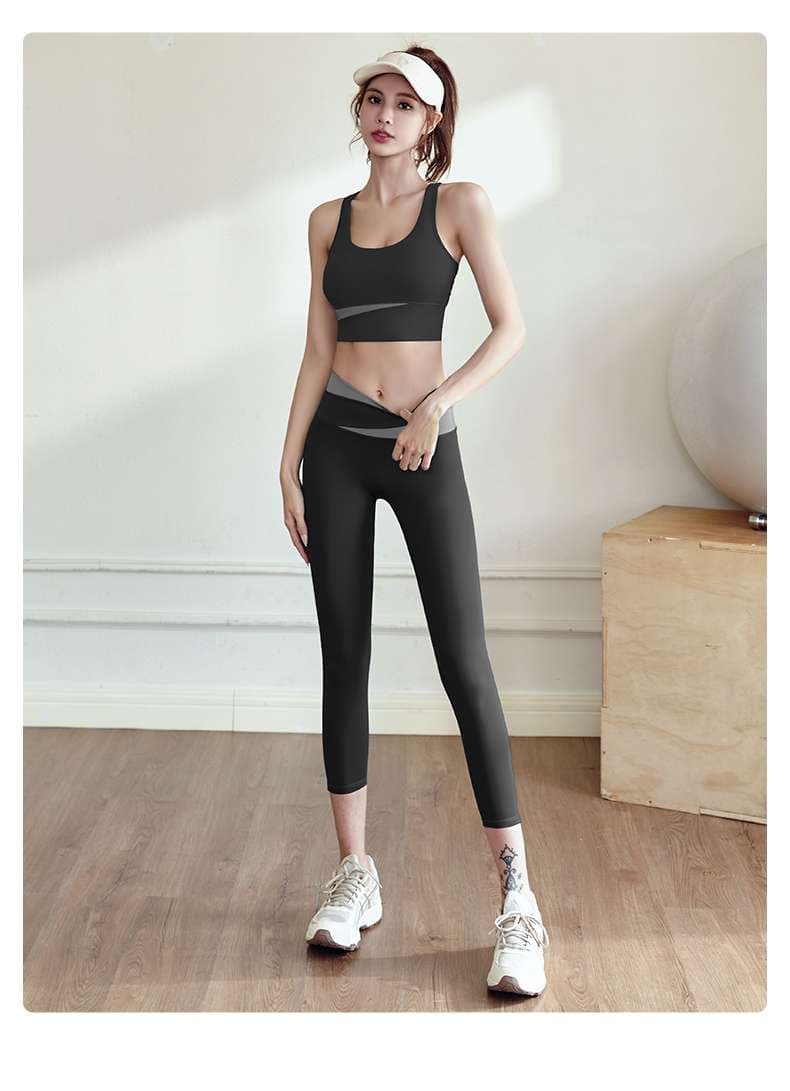 スポーティ快適ヨガウェアセット