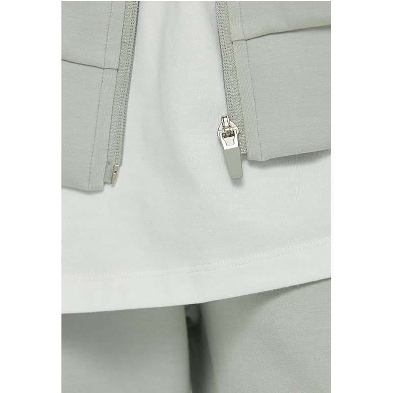 ヨガウェア リラックスフィットジップアップパーカー