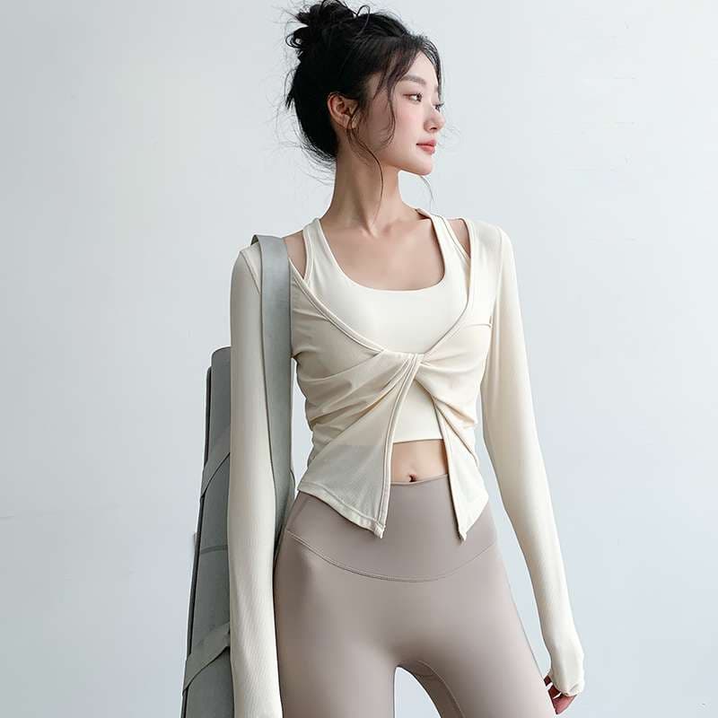 ヨガウェア エレガントツイストヨガセット