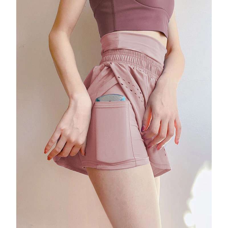 ヨガウェア 通気性抜群 ストレッチヨガショートパンツ
