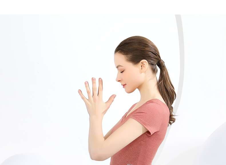 ヨガウェア ゆったりフィット美シルエットヨガシャツ