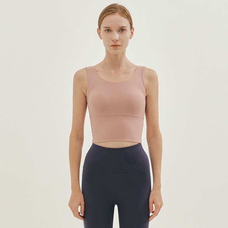 ヨガウェア シンプルエレガンス ヨガクロップトップ