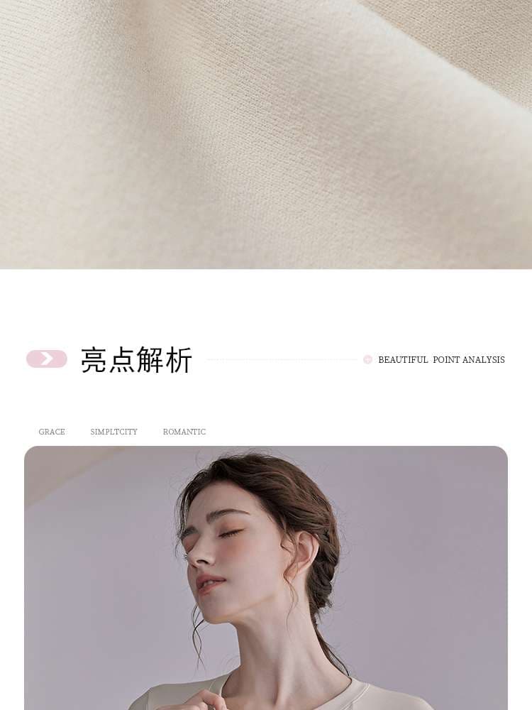 ヨガウェア スムースジップアップヨガトップス