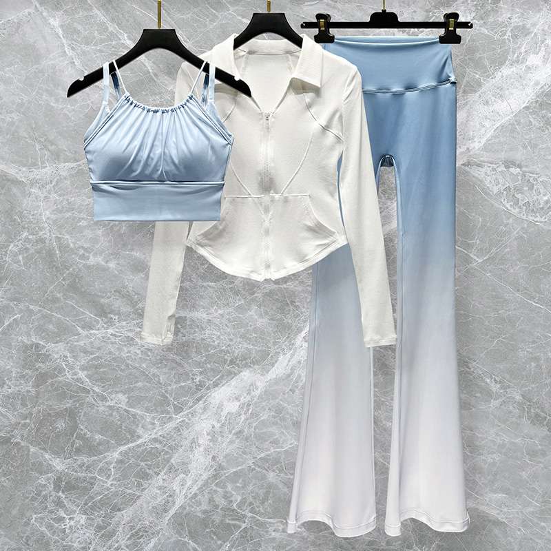 ヨガウェア エレガントグラデーションヨガセット