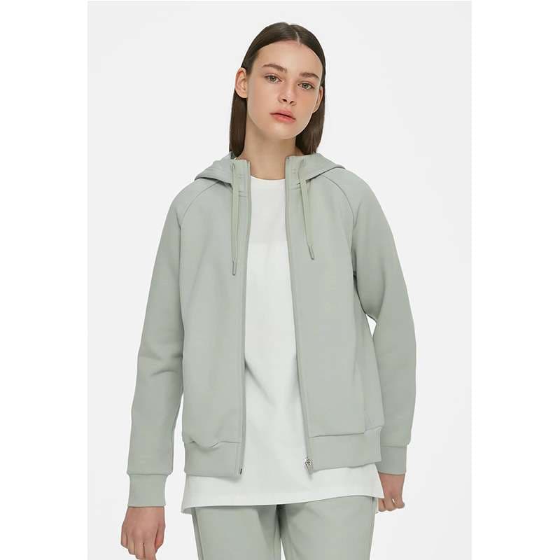 ヨガウェア リラックスフィットジップアップパーカー