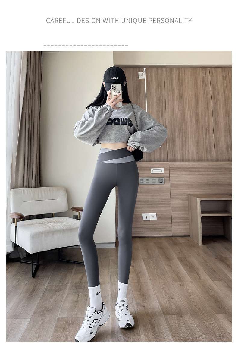 ヨガウェア しなやかフィット ハイウエストヨガレギンス