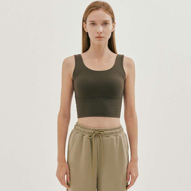 ヨガウェア シンプルエレガンス ヨガクロップトップ