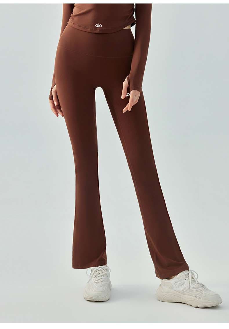 ヨガウェア 美シルエット フレアヨガレギンス