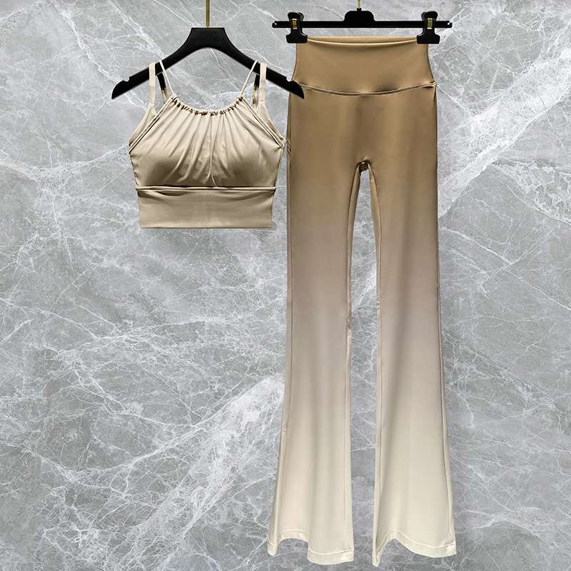 ヨガウェア エレガントグラデーションヨガセット