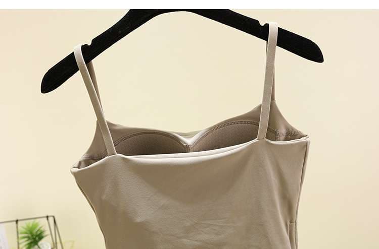 ヨガウェア シルキータッチ ヨガタンク&レギンスセット