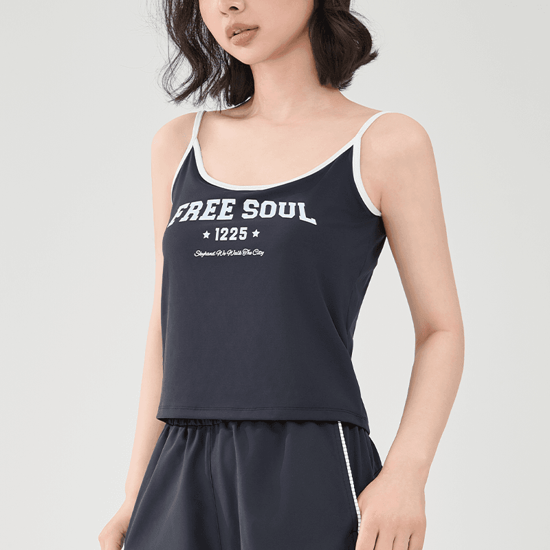 ヨガウェア フリーソウル スリムフィット キャミソール