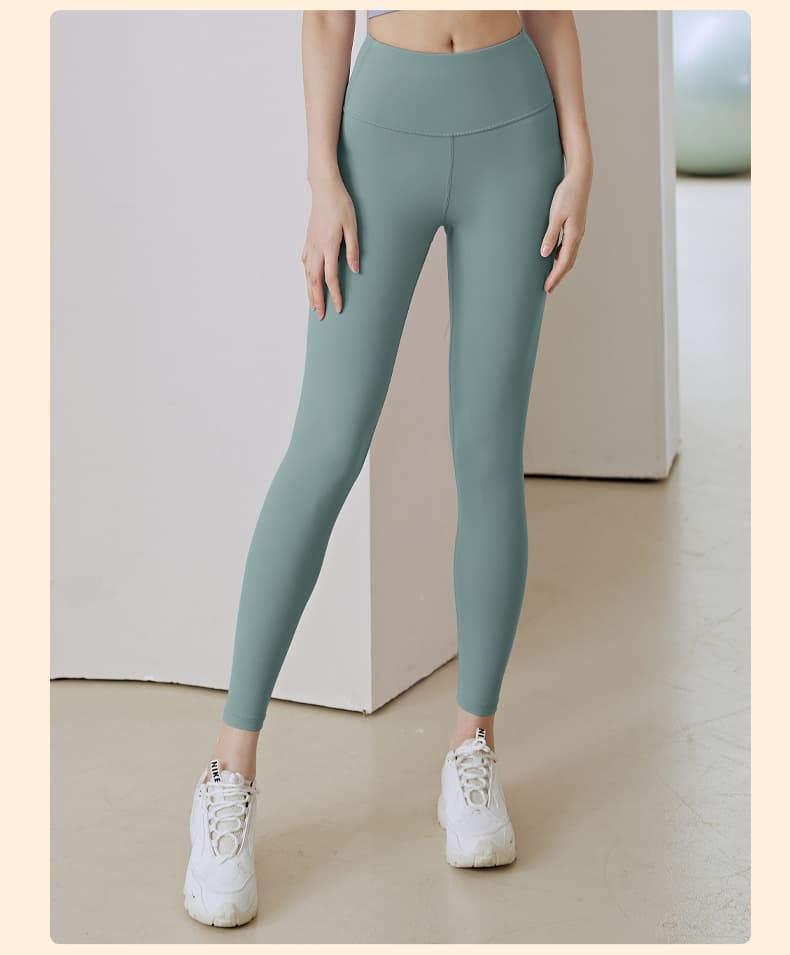 ヨガウェア ヨガウェア シルエット美尻レギンスパンツ