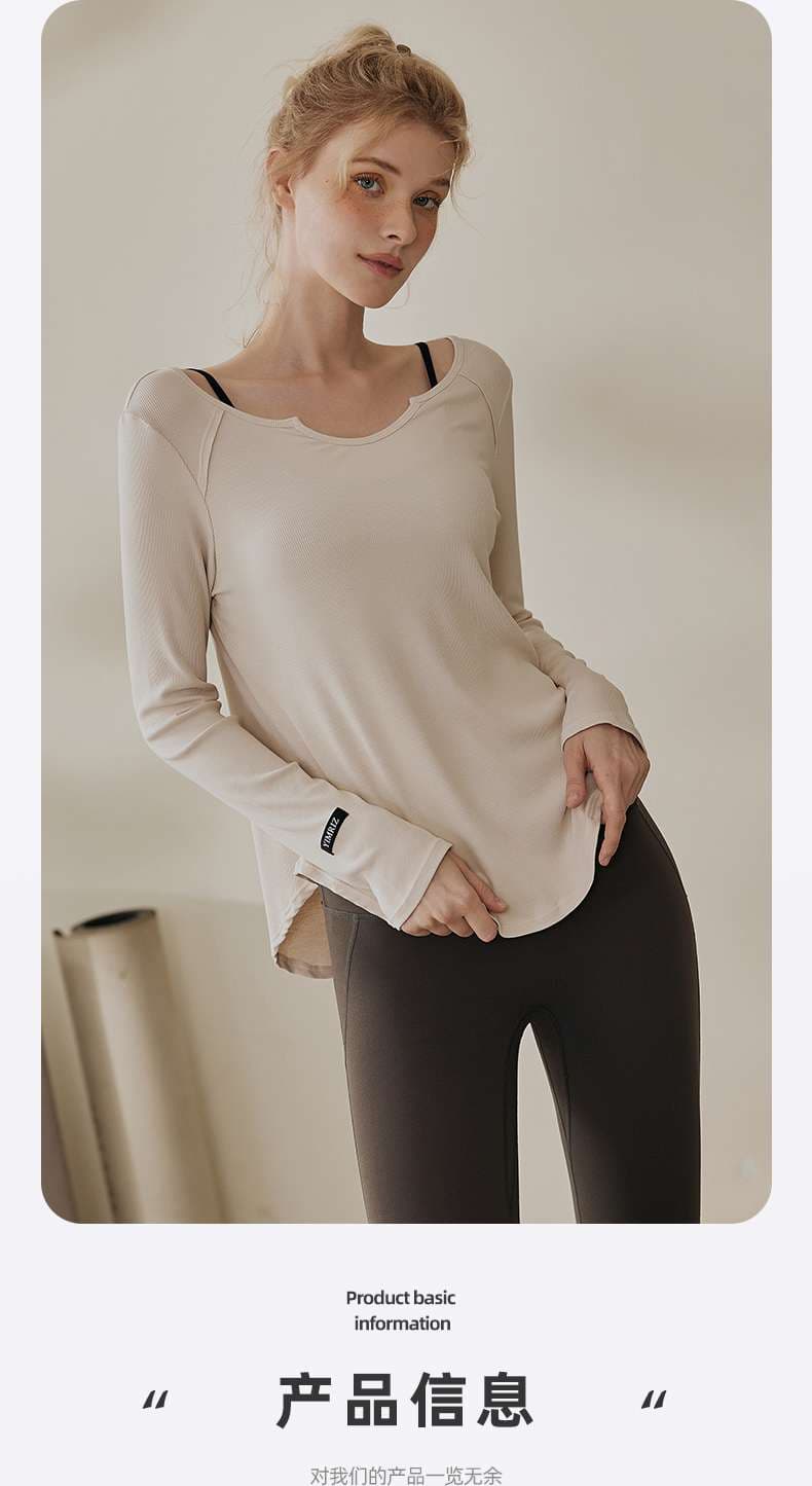 ヨガウェア エアリーフィット ロングスリーブヨガトップ