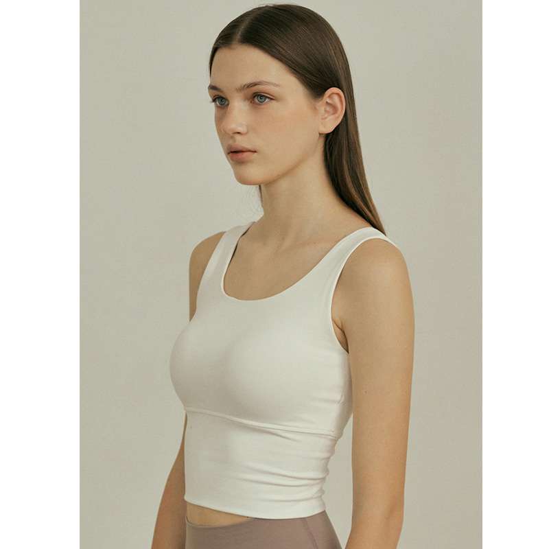 ヨガウェア シンプルエレガンス ヨガクロップトップ