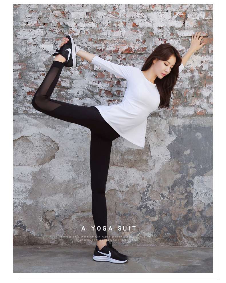 ヨガウェア エレガントバックデザインヨガセット