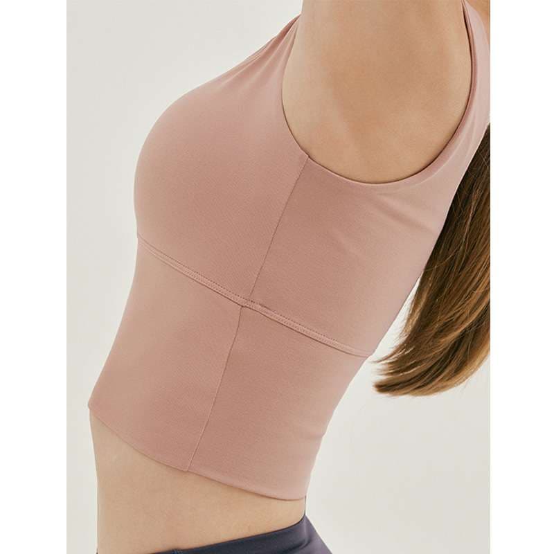 ヨガウェア シンプルエレガンス ヨガクロップトップ