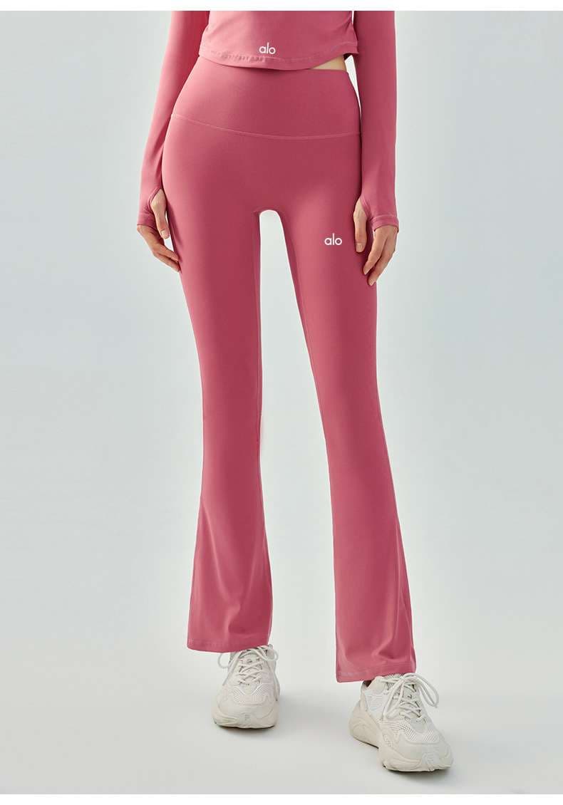 ヨガウェア 美シルエット フレアヨガレギンス