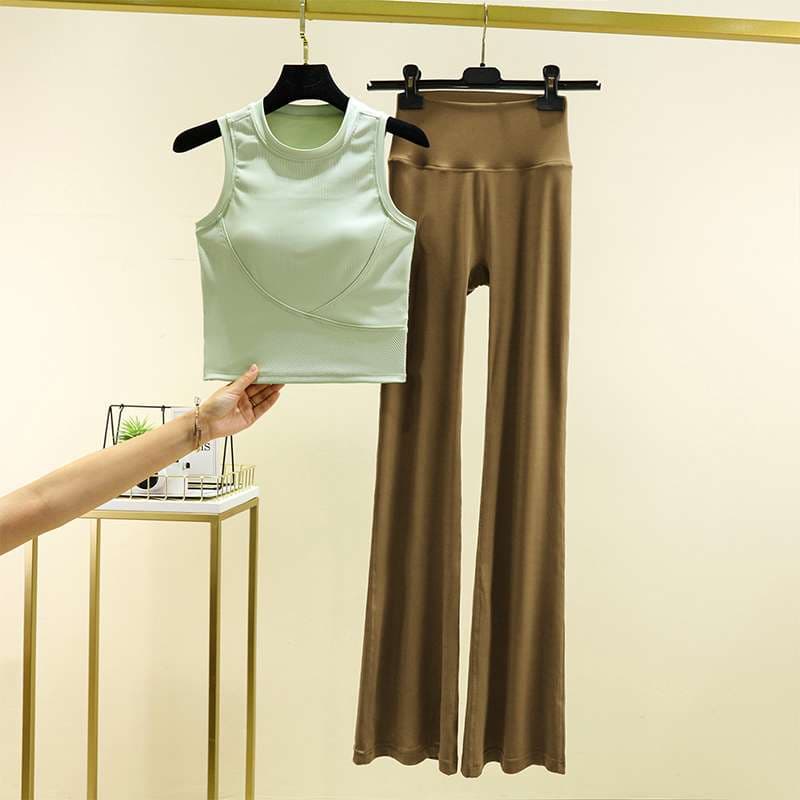 ヨガウェア エレガントヨガ ツーピースセット