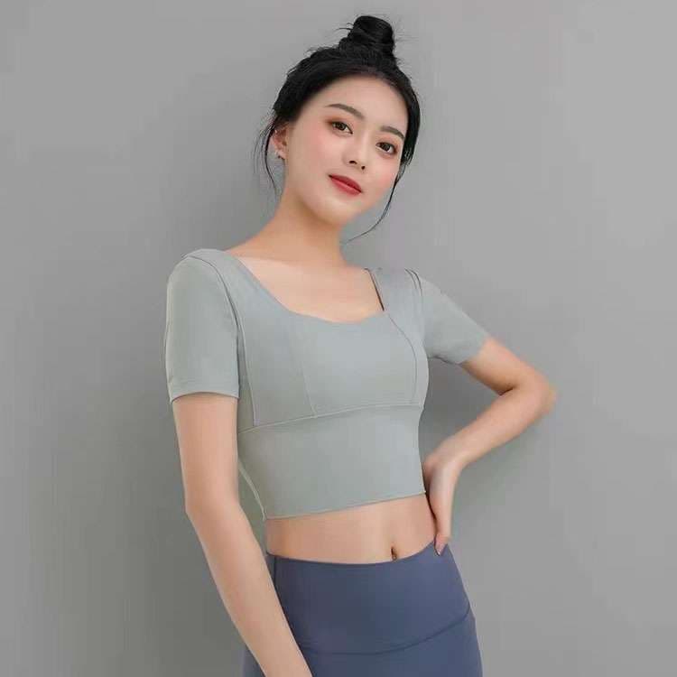 ヨガウェア 自然体美人シリーズ 軽やかフィットトップス