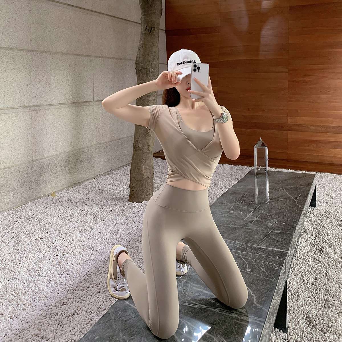 エレガントフィットネス ヨガウェアセット