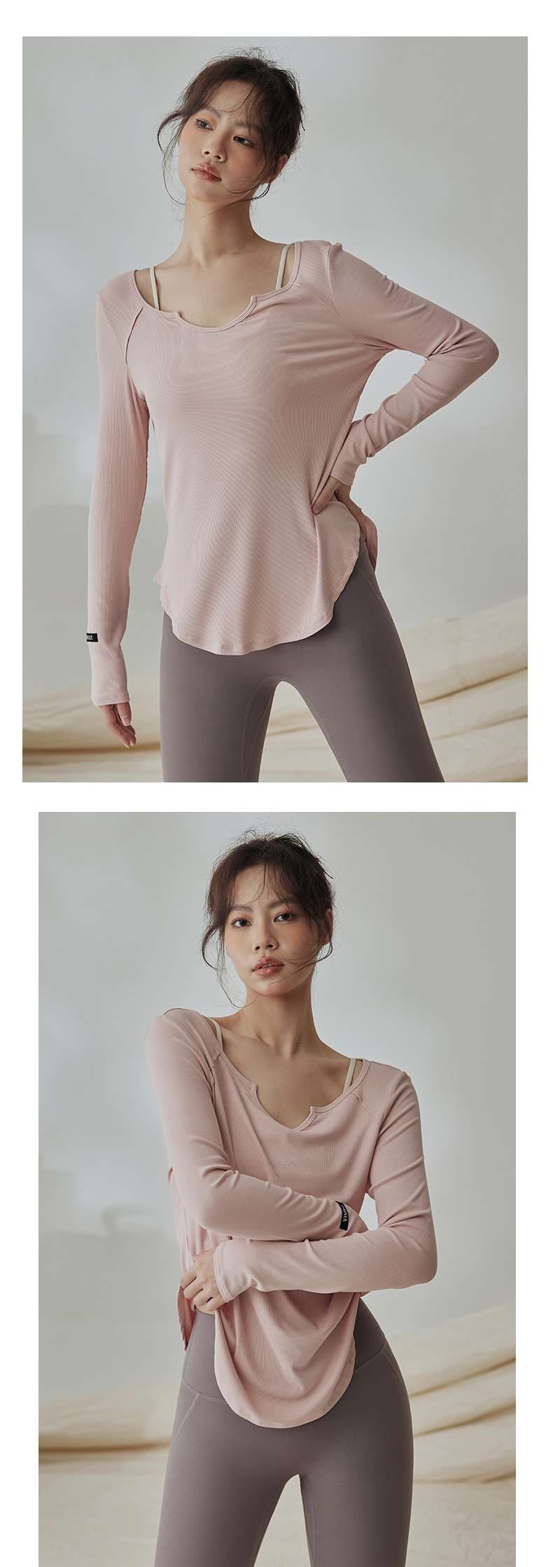 ヨガウェア エアリーフィット ロングスリーブトップ