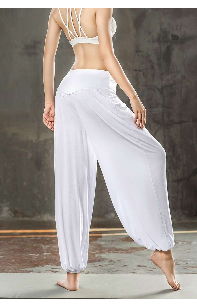 ヨガウェア ゆったりリラックス美シルエットヨガパンツ