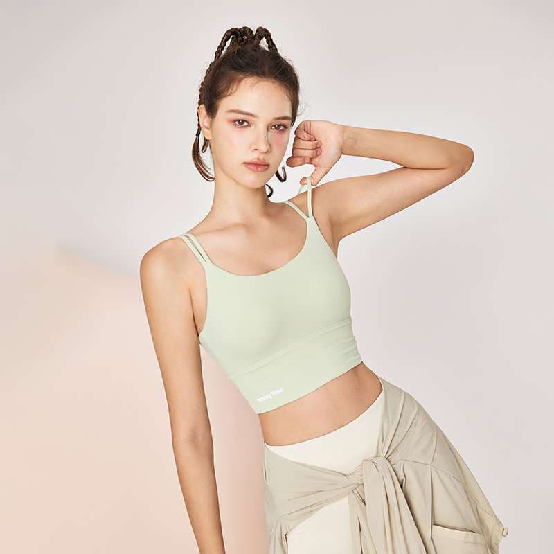 ヨガウェア エアリータッチ クロップトップ