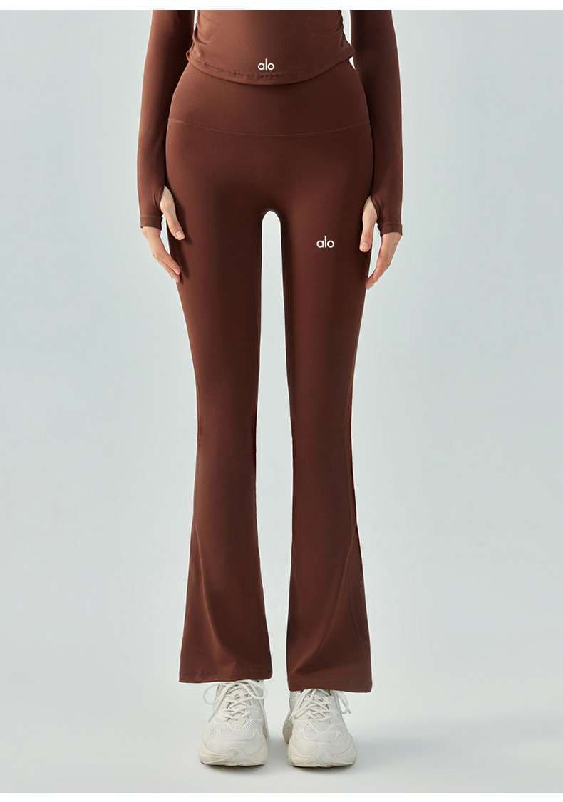 ヨガウェア 美シルエット フレアヨガレギンス