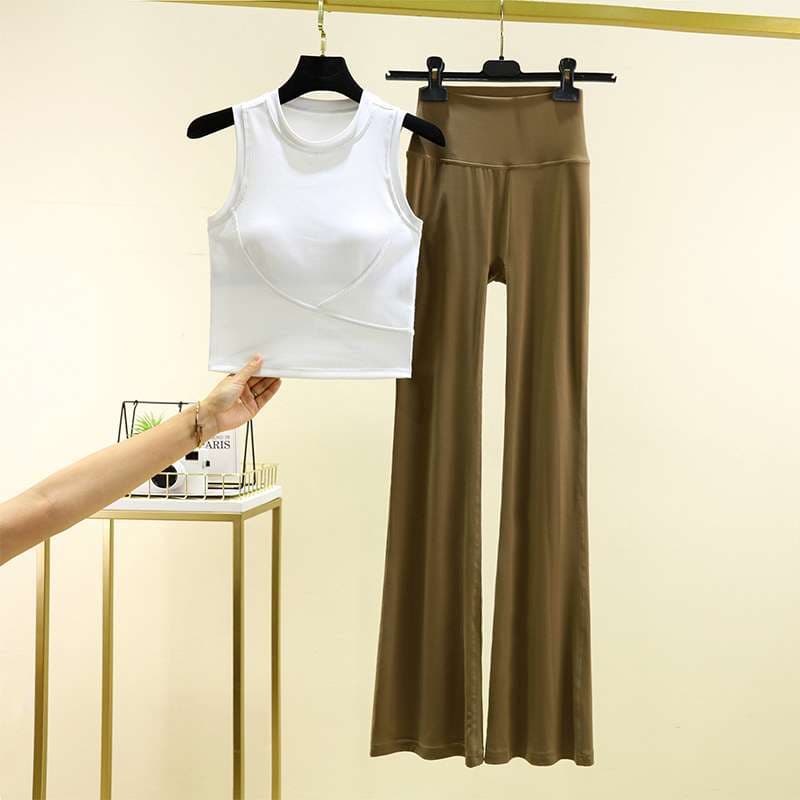 ヨガウェア エレガントヨガ ツーピースセット