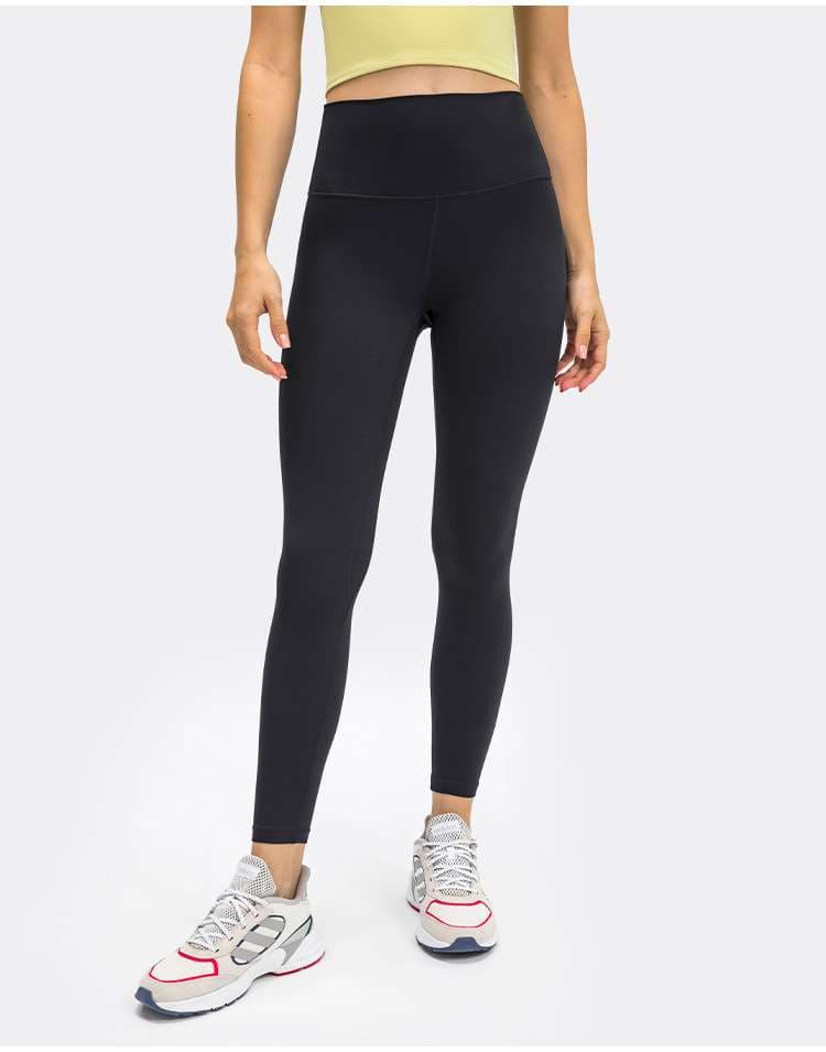 ヨガウェア ハイウエストシームレスヨガレギンス