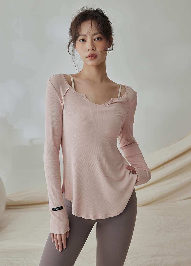 ヨガウェア エアリーフィット ロングスリーブトップ