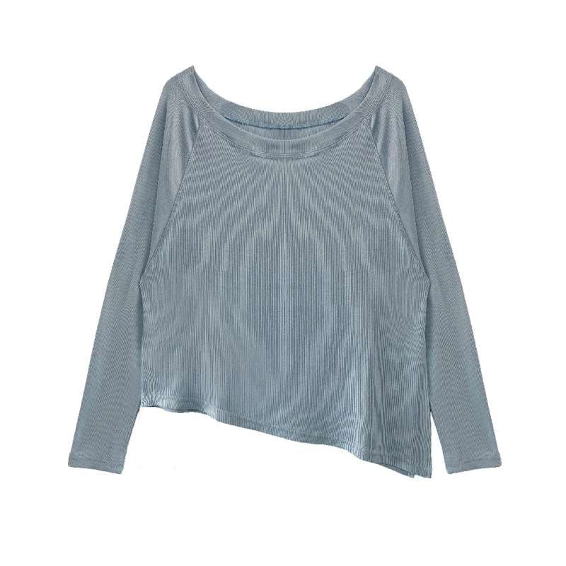 ヨガウェア リラックスドレープヨガトップス