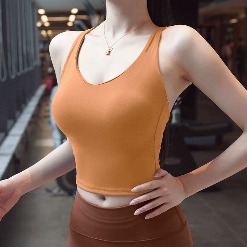 ヨガウェア 美シルエットヨガタンクトップ