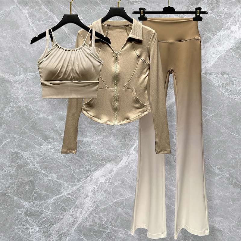 ヨガウェア エレガントグラデーションヨガセット