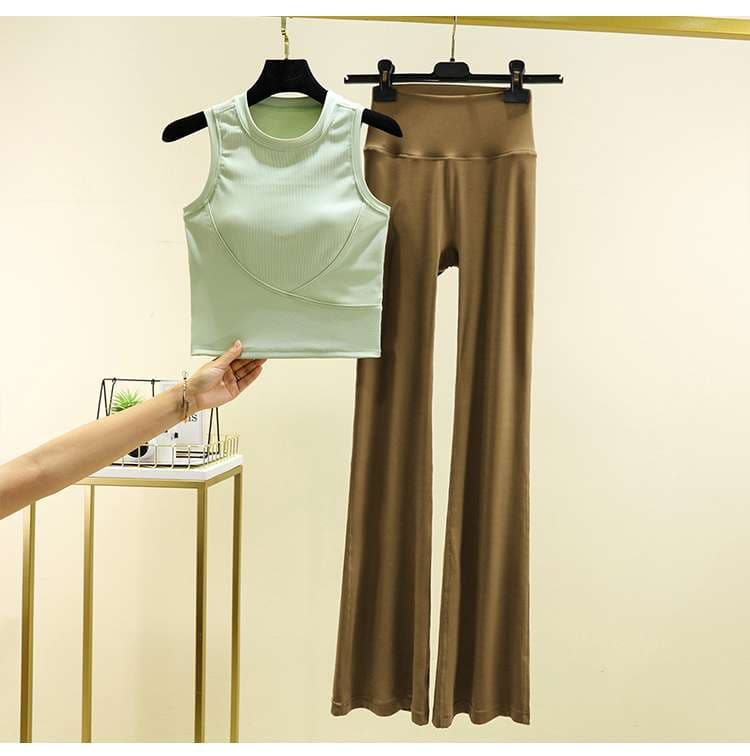 ヨガウェア エレガントヨガ ツーピースセット